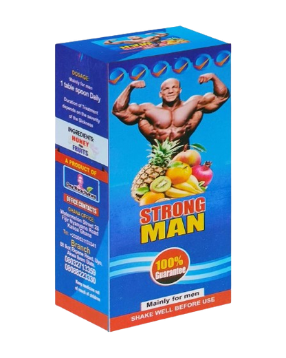 Deviens puissant au lit avec "Sirop Strong Man Power"